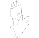 Genuine Audi Exterior Door Handle Base Bracket 8U0-839-897. Fixed Price $5.94.