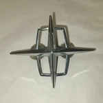 1970 Lincoln Grill Emblem Continental Header Fomoco DOVB-8B402 Except Mark. Fixed Price $127.50.