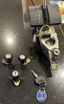 Saab 900 Ignition Switch Set Door Matching Keys Hatchback Spg. Fixed Price $850.00.