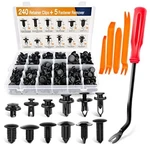 Gooacc GRC-33 240PCS Bumper Retainer Clips Car Plastic Rivets Fasteners Push. Fixed Price $23.38.