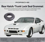Genuine Porsche Rear Hatch Lock Seal 924 Decklid Trunk 477827529A/ PCG827529A. Fixed Price $22.03.