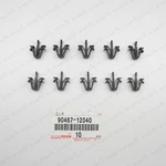 New Genuine Toyota Tacoma RAV4 4RUNNER 90467-12040 Grille Clips 10PC. Fixed Price $27.76.