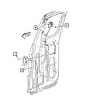Genuine Mopar 2005-2011 Dodge Dakota Cargo Door Latch Right 55359380AD. Fixed Price $217.88.