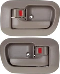 Pair Interior Door Handles Compatible With Toyota Sienna 1998 1999 Brown. Fixed Price $20.39.