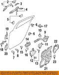 Mazda Oem 10-13 Rear Door Hardware-lock Assy BBM472310A. Fixed Price $196.78.