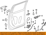 Gm Oem Lock Hardware-rear Door-cover 13593680. Fixed Price $42.24.