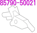 Toyota Genuine 85790-50021 Motor Assy, Luggage Closer New. Fixed Price $870.80.