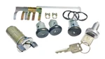 For 1979-1989 Monte Carlo Complete Oe Lock Set With Gm Keys- Black/chrome Finish. Fixed Price $106.90.