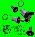 Ford Bronco Ii 84-90 Ignition & Door Rear Lock Cylinder Set Black 2 Keys. Fixed Price $168.94.
