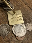 1971 Chevrolet Camaro Key Fob. Fixed Price $18.95.