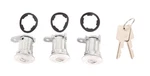Omix-ada 11813.12 Set Of Door Lock Cylinder Kit For 84-90 Wrangler/cherokee. Fixed Price $57.30.