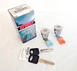 Door Lock Kit With 2 Keys Chrome Finish Bwd DLK596L/STANDARD DL140T. Fixed Price $23.95.