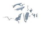 Genuine Mercedes-benz Cover Door Lock 236-723-02-00. Fixed Price $46.20.