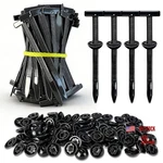 Nylon Universal Cable Buckle Heavy Duty Self-locking Zip Ties Holder 100PCS. Fixed Price $15.37.
