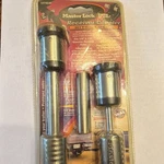 Master Lock 1474DAT Receiver/coupler Hitch Set New Vintage Towing Security. Fixed Price $21.99.