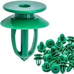 Rexka 30PCS Green Door Panel Trim Retainer Clips For Gm One Size, Turquoise. Fixed Price $17.18.