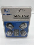 Honda Genuine Oem Wheel Locks Anti-theft Set 08W42-SHJ-101A New Odyssey Pilot. Fixed Price $50.00.