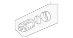 Gm Oem 00-09 Bravada Front Door Lock Hardware-cyl Keys 15782681. Fixed Price $167.48.