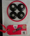 4 Uni-di Oem Vdo Diaphragms Door Locks Flaps Mb W107 108 109 116 123 A0008000675. Fixed Price $158.30.
