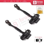 2X Rear Door Hinge Stop Check Strap Limiter For Opel Astra Crossland. Fixed Price $44.00.