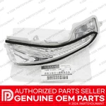 Genuine Infiniti Q50 Q60 Q70 QX30 Passenger Side Mirror Turn Signal 26160-4GA0A. Fixed Price $74.99.