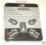 Genuine Mitsubishi Wheel Lock Set Lancer Galant Eclipse Outlander Montero. Fixed Price $50.75.