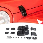 Car Hood Catch Lock Latch Buckle Holders For Jeep Wrangler Jk Jl Jt 2007+ Black. Fixed Price $38.99.