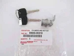 Genuine Oem Toyota 07-13 Tundra Rear Tailgate Cylinder Key Lock Set 69055-0C010. Fixed Price $65.89.