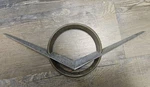 1956 Packard Patrician & 400 Rear Chrome Trunk Emblem Oem. Fixed Price $77.00.