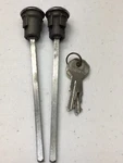 1966 1969 American Motors 2 Keyed Alike-lock Cyl W/ Keys Universal Shafts. Fixed Price $109.00.