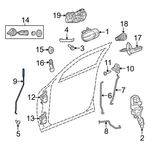 For Dodge Challenger 2008-2018 1GD95SZ6AB Front Left Door Lock Knob. Fixed Price $33.64.