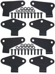 Kentrol For 07-18 Jeep Wrangler Jk Body Door Hinge Set Textured Black. Fixed Price $355.99.