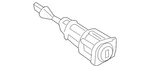 Genuine Volkswagen Lock Cylinder 107-837-167-BR. Fixed Price $281.81.