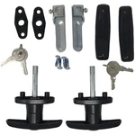 Bauer T-323T T-handle Lock Set 2-INCH Shaft, Keyed K-127 For Outdoor Use. Fixed Price $53.97.