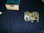 1983-89 Nos Crown Victoria & Wagon Left Front Door Latch E3AZ 5421813-A. Fixed Price $45.00.
