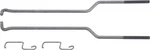 1955-57 Chevrolet Bel 150 210 Nomad; Door Lock Rods; & 4 Sedan; Pair. Fixed Price $12.99.