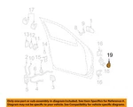 Gm Oem 99-07 Avalanche 1500 Front Lock Hardware-door Check Plug 25900583. Fixed Price $6.98.