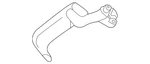 Genuine Nissan Interior Door Handle 80670-ZW00A. Fixed Price $95.85.
