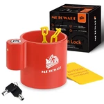 5TH Wheel King Pin Lock Metoware W/ Warning Tag Red For Rvs & Trailers. Fixed Price $30.66.