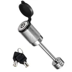 Czc Auto Trailer Coupler Lock 1/4" Dia 2-1/2" Span Tongue Fits.... Fixed Price $16.74.