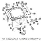 Genuine Oem Mopar Trunk Lock Actuator Motor For Chrysler Voyager Pacifica. Fixed Price $151.44.