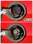 Capless Gas Dust & Water Cover 2.875IN 2015-2020 Ford, F-150, Ranger Ez Fuel. Fixed Price $9.79.