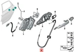 New Bmw X1 F48 Front Door Lock Bowden Cable 51217349501 Original. Fixed Price $44.80.