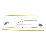 Ford Mustang 1967-1968 Dynacorn Door Latch Control Rod Set. Fixed Price $120.71.