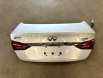 18-24 Infiniti Q50 Rear Trunk Lid Deck Tailgate Silver Assembly, Oem LOT3673. Fixed Price $419.30.