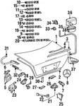 Genuine Mercedes-benz Power Lock 140-750-08-84. Fixed Price $222.66.