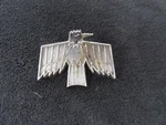Original 1969 Firebird Trunk Lock Emblem Badge Logo Bezel Trim. Fixed Price $30.00.