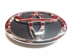 Genuine Toyota Bumper Cover Emblem (front) 75301-02010. Fixed Price $37.78.