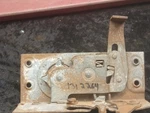 1956 1957 Studebaker 4-DOOR Sedans Right Rear Latch / Lock 1312264. Fixed Price $35.00.