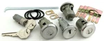 Keyed Alike Ignition Door Glove Box And Trunk Lock Set 1968 Gto Lemans Tempest. Fixed Price $83.98.